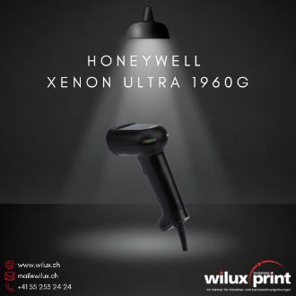 Der Honeywell Xenon Ultra 1960g – offizieller Nachfolger des Xenon XP 1950g (End of Life). Kabelgebundener Premium-Barcode-Scanner für Einzelhandel und Industrie, mit IP52-Schutz und fortschrittlicher Infrarot-Erkennung.