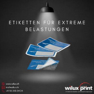 Strapazierfähige Etiketten, die für extreme Bedingungen wie raue Oberflächen, hohe Temperaturen und starke Beanspruchung konzipiert sind.