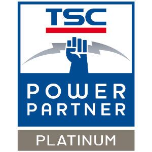 Offizielles TSC Power Partner Platinum Logo – WILUX PRINT als zertifizierter Experte für die TSC MH241 und MH261 Serie Industriedrucker